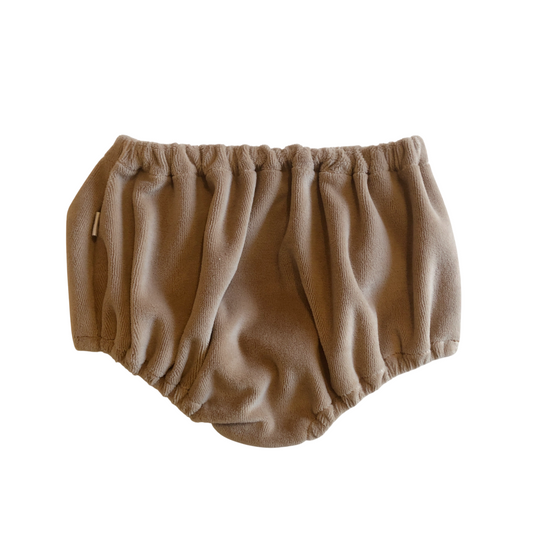 CAPUCINE, la culotte "velours doudou sable" (taille classique)