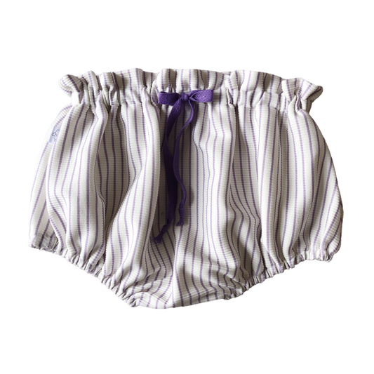 CAPUCINE, la culotte "rayé lilas" (taille classique)